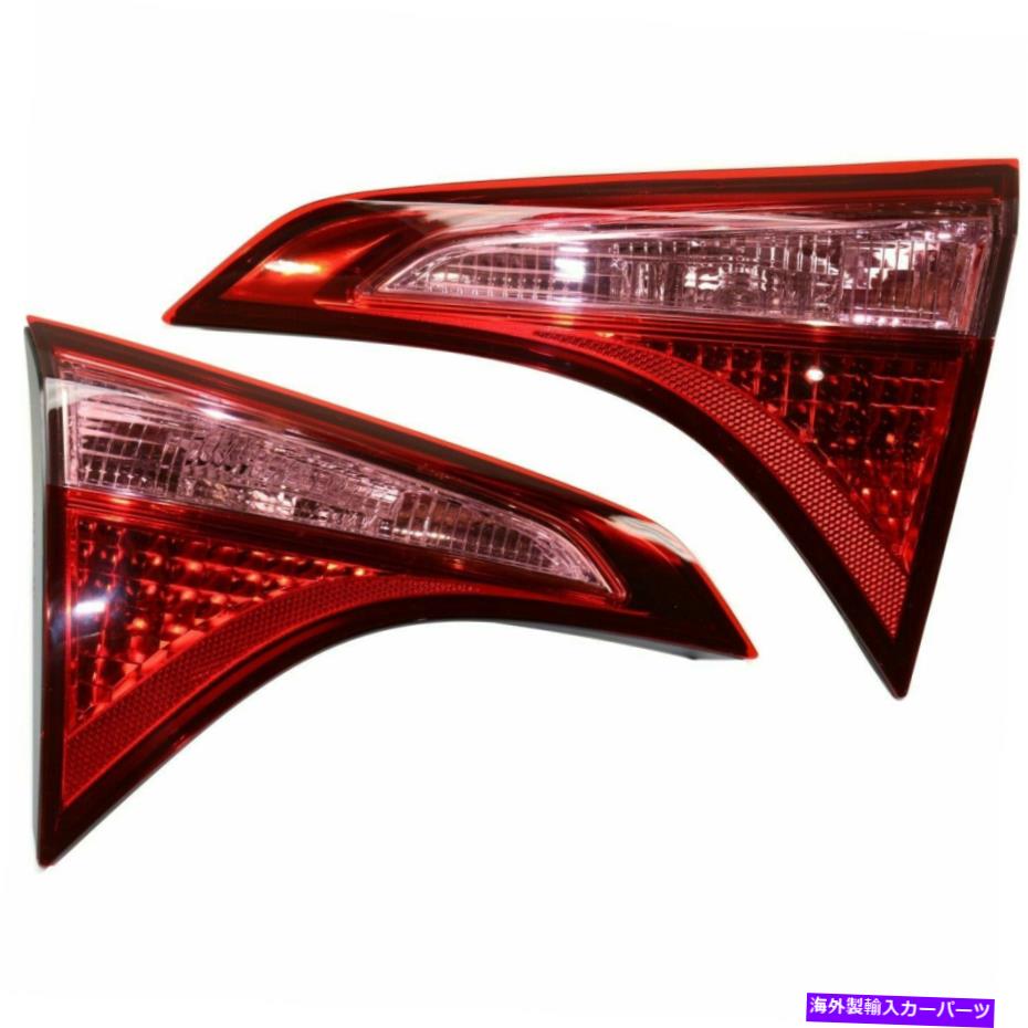 USテールライト 2インナーテールライトアセンブリの運転手と助手席側セットカローラ Driver And Passenger Side Set Of 2 Inner Tail Light Assembly Fits Corolla【並行輸入品】｜Us Custom Parts Shop USDM