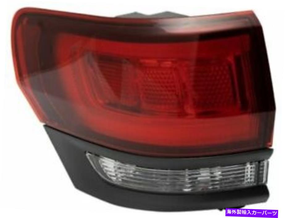 USテールライト 2014-2020 Jeep Grand Cherokee 2015 x764wcのための左外側テールライトアセンブリセット Left Outer Tail Light Assembly Set For 2014-2020 Jeep Grand Cherokee 2015 X764WC【並行輸入品】