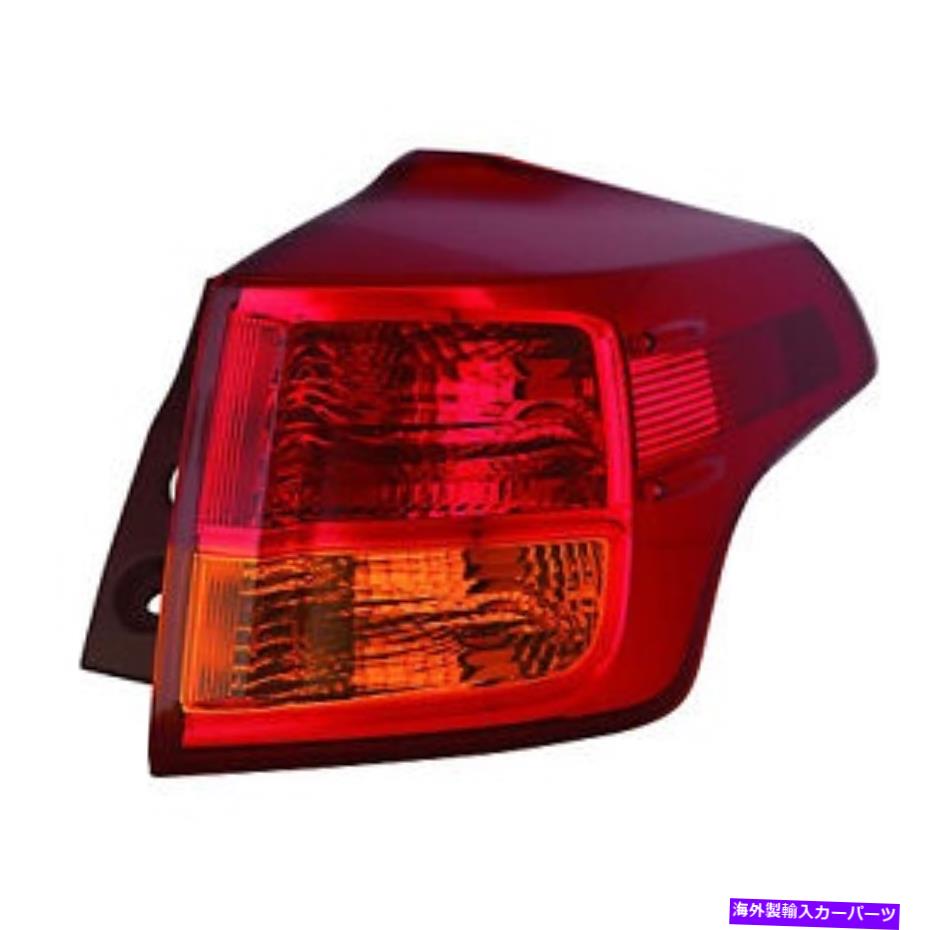 USテールライト 13-15 RAV4（助手席側アウター）TO2805119C用の交換用テールライトアセンブリ Replacement Tail Light Assembly for 13-15 RAV4 (Passenger Side Outer) TO2805119C【並行輸入品】｜Us Custom Parts Shop USDM
