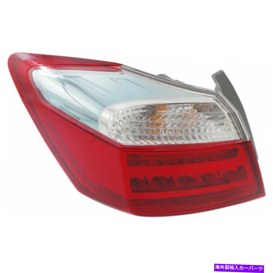 USテールライト HO2804105用のホンダアコードテールライト2014 2015アウタードライバ側LEDの場合 For Honda Accord Tail Light 2014 2015 Outer Driver Side LED For HO2804105【並行輸入品】