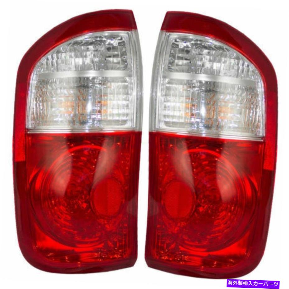 USテールライト 2004-2006トヨタツンドラカーパのための新しいデポドライバ&旅客サイドテールライト New Depo Driver & Passenger Side Tail Light Set For 2004-2006 Toyota Tundra CAPA【並行輸入品】
