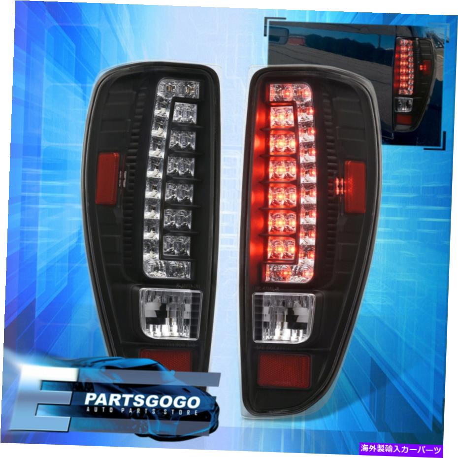 USテールライト 04-12のためのコロラド渓谷LEDテールライトランプ黒ハウジング透明レンズペア For 04-12 Colorado Canyon LED Tail Lights Lamps Black Housing Clear Lens Pair【並行輸入品】|Us Custom Parts Shop USDM