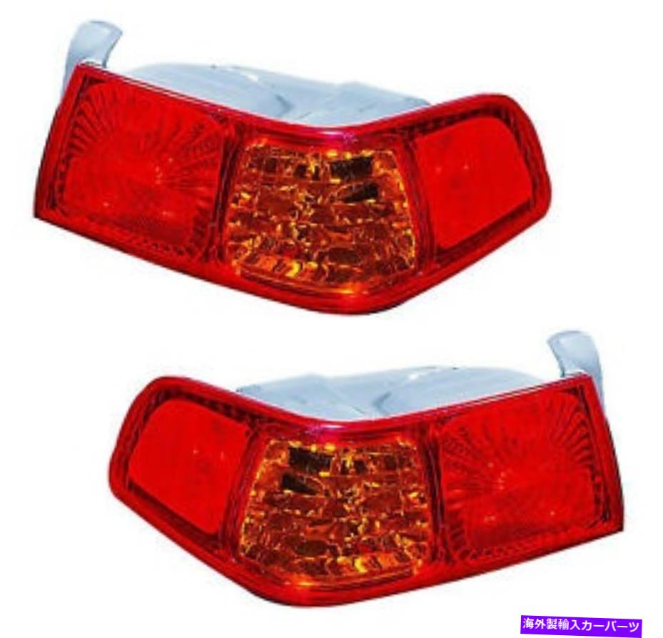 USテールライト 2000年2001年トヨタカムリテールライトペアセット For 2000 2001 Toyota Camry Tail lights Pair Set【並行輸入品】