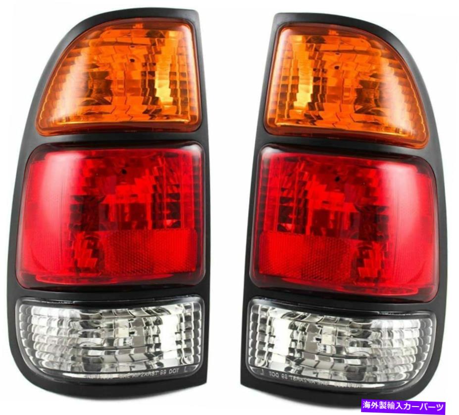 USテールライト トヨタツンドラ2000-2006リアテールブレーキライトランプ右+左セットペア For Toyota Tundra 2000-2006 Rear Tail Brake Lights Lamps Right+Left Set Pair【並行輸入品】