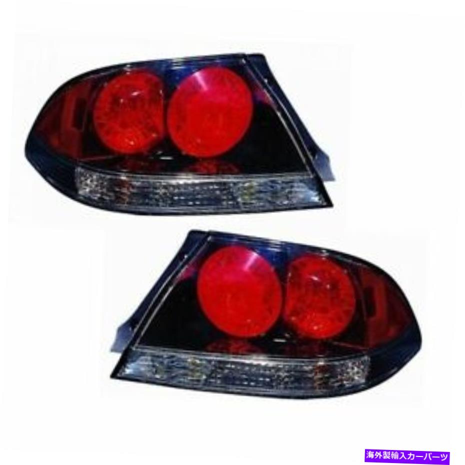 USテールライト ブラックベゼルパフォーマンスTaillight Taillampのペアは04-07ミツブシのランサーのために設定 Black Bezel Performance Taillight Taillamp Pair Set for 04-07 Mitsubishi Lancer【並行輸入品】 44,214円