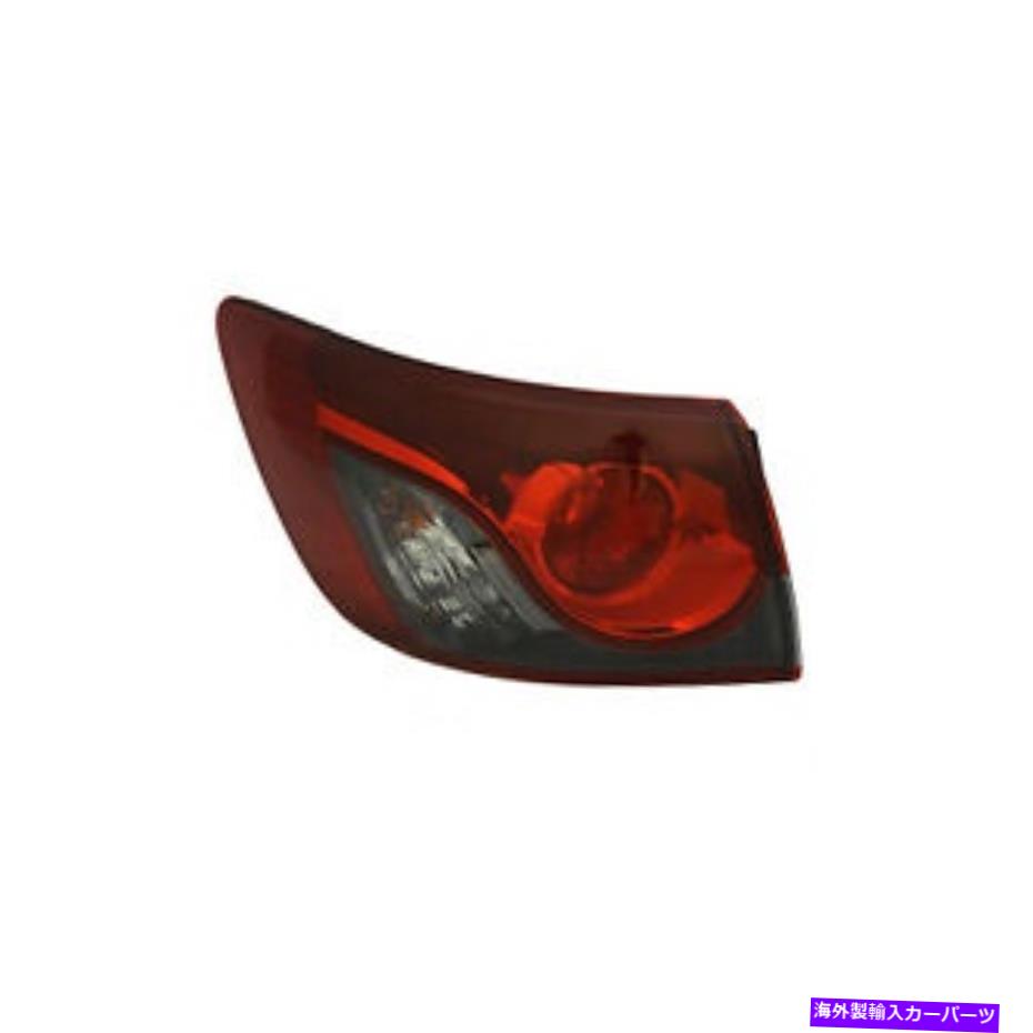 USテールライト 新しいプレミアムフィットの運転者側の外側のテールライトアセンブリTK215151560A CAPA New Premium Fit Driver Side Outer Tail Light Assembly TK2151160A CAPA【並行輸入品】