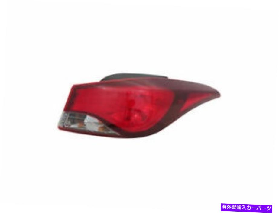 USテールライト 右 - 乗客側テールライトアセンブリ2DT18用ELANTRA 2016 2014 2015 Right - Passenger Side Tail Light Assembly 2NDT18 for Elantra 2016 2014 2015【並行輸入品】
