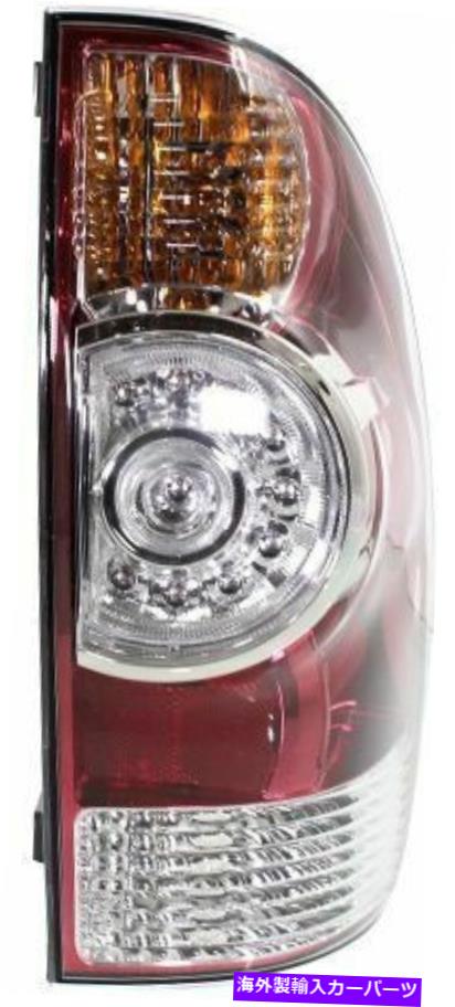 USテールライト 2009-2015トヨタタコマ旅客サイドカーバのためのLEDテールライト LED Tail Light for 2009-2015 Toyota Tacoma Passenger Side CAPA【並行輸入品】