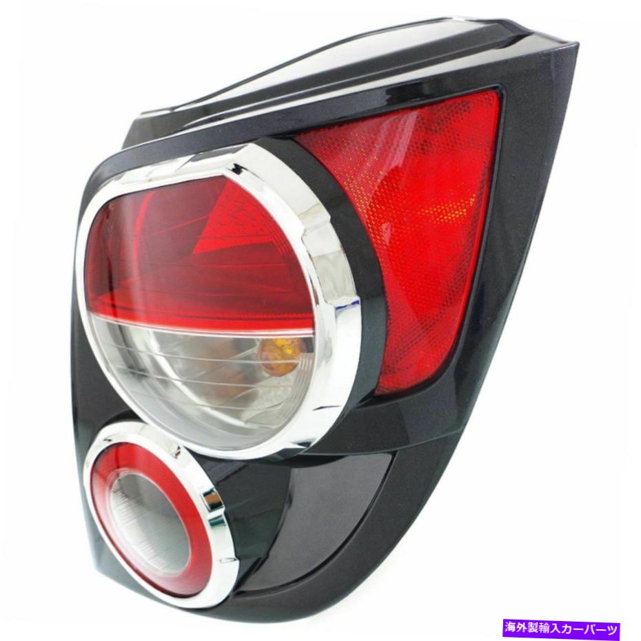 USテールライト 2012~16のハロゲンテールライトChevy Sonic Hatchback Right / Red W / Bulb Capa Halogen Tail Light For 2012-16 Chevy Sonic Hatchback Right Clear/Red w/Bulb CAPA【並行輸入品】