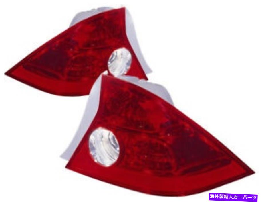 USテールライト 2004年2005ホンダシビッククーペテールライトペアセット For 2004 2005 Honda Civic Coupe Tail lights Pair Set【並行輸入品】｜Us Custom Parts Shop USDM