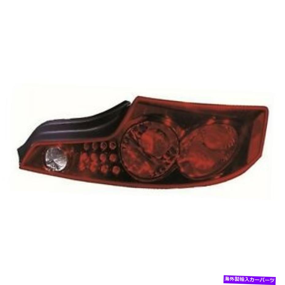 USテールライト 2003年2004年2005年INFINITI G35クーペテールライト旅客右側 For 2003 2004 2005 Infiniti G35 Coupe Tail Light Passenger Right Side【並行輸入品】