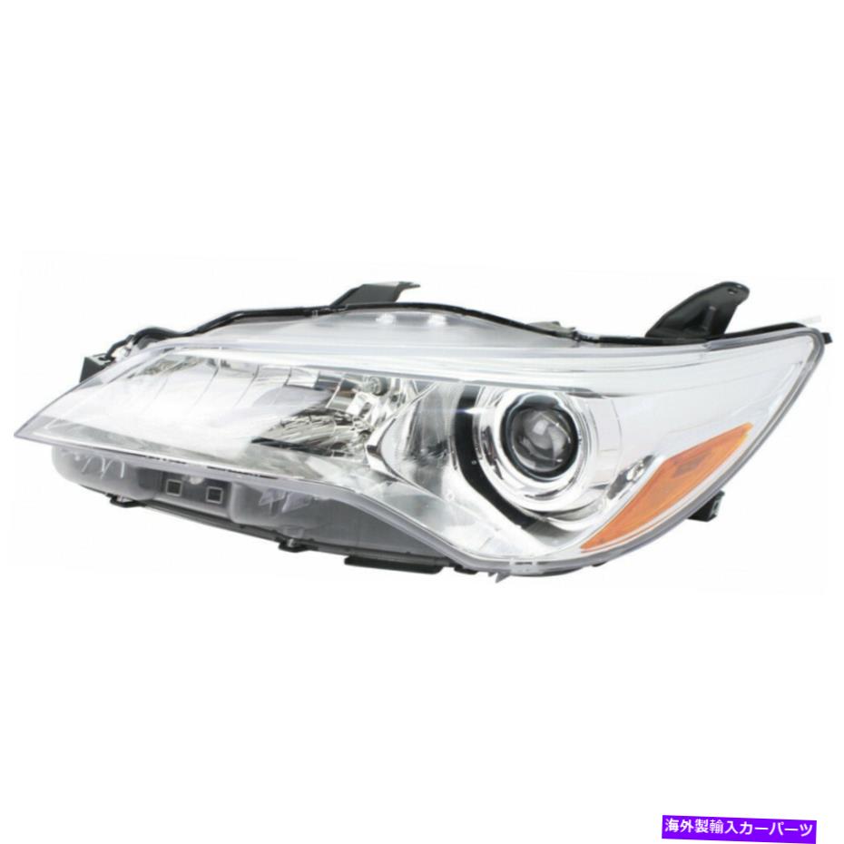 USヘッドライト 2015-2017トヨタカムリーヘッドライトアセンブリ運転側ドットTO2502222 Fits 2015-2017 Toyota Camry Headlight Assembly Driver Side DOT TO2502222【並行輸入品】