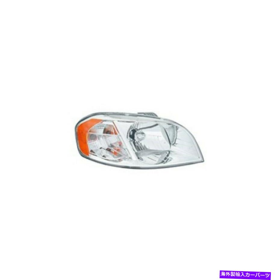 USヘッドライト フィット2007-2011 Chevy Aveoヘッドライト旅客サイドカーパ Fits 2007-2011 Chevy Aveo Head Light Passenger Side CAPA【並行輸入品】