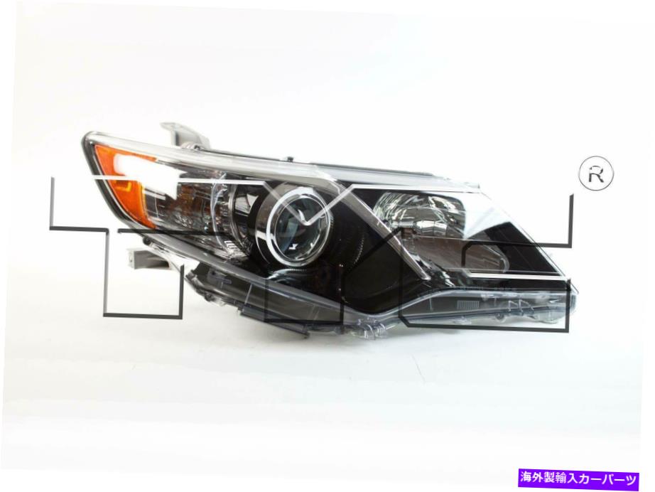 USヘッドライト TOYOTA CAMRY 2012-2014右交換ヘッドランプライト用TYC 20-9221-90-9 TYC 20-9221-90-9 For Toyota Camry 2012-2014 Right Replacement Head Lamp Light【並行輸入品】