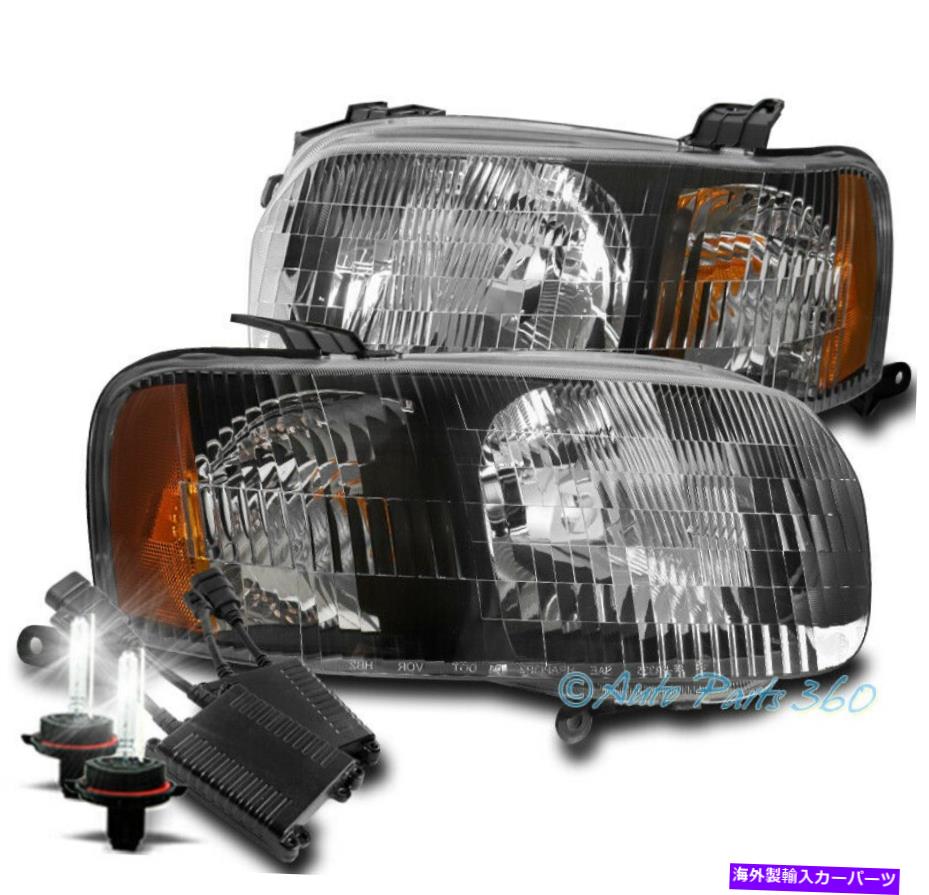 【楽天市場】USヘッドライト 01-04フォードエスケープ交換用ヘッドライトヘッドランプランプブラックW / 50W 6K HIDキット ...