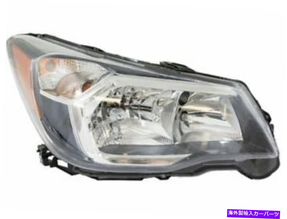 USヘッドライト 2014-2016 Subaru Forester 2.0L H4 2015 W582QRの右ヘッドライトアセンブリ Right Headlight Assembly For 2014-2016 Subaru Forester 2.0L H4 2015 W582QR【並行輸入品】