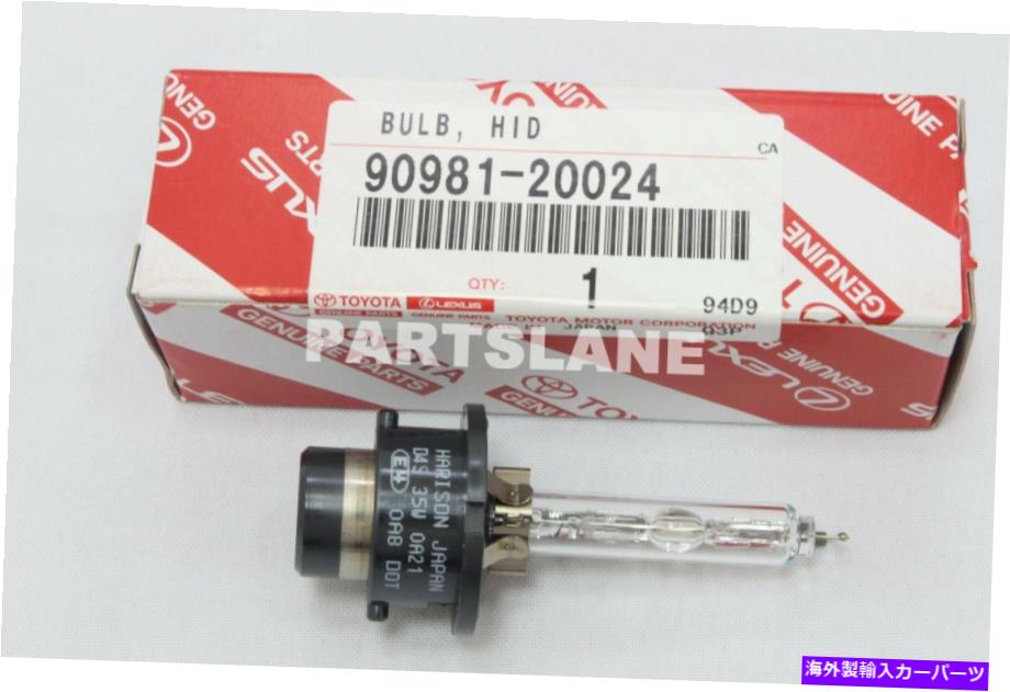 USヘッドライト 90981-20024トヨタOEM純正電球（ヘッドランプ、第1号線） 90981-20024 Toyota OEM Genuine BULB(FOR HEADLAMP, NO.1)【並行輸入品】