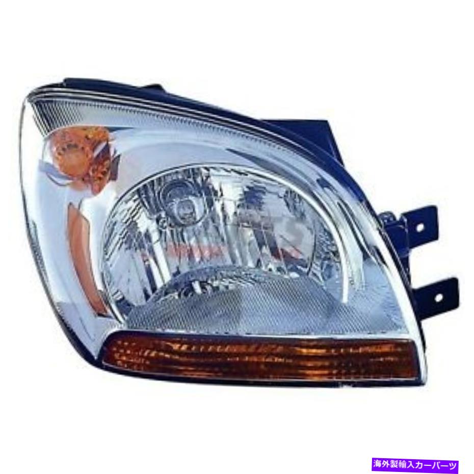 USヘッドライト 新しいヘッドライトアセンブリ右フィット2005-2010 Kia Sportage 921021F031 Capa NEW HEAD LIGHT ASSEMBLY RIGHT FITS 2005-2010 KIA SPORTAGE 921021F031 CAPA【並行輸入品】