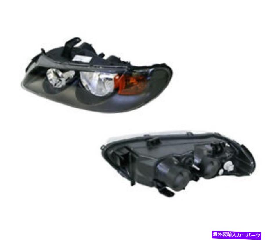 USヘッドライト Nissan Pulsar Hatch N16 08 / 2002-01 / 2005ブラック\u003d左 Headlight for Nissan Pulsar HATCH N16 08/2002-01/2005 BLACK-LEFT【並行輸入品】