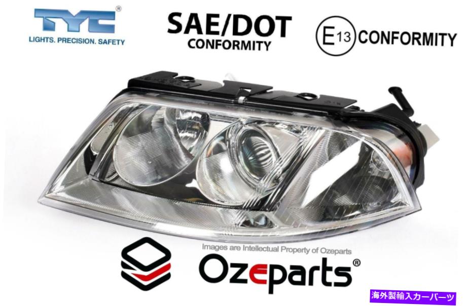 USヘッドライト VW Volkswagen Passat 2001~2005のためのLH LHS左ヘッドライトランプ（ハロゲン） LH LHS Left Hand Head Light Lamp (Halogen) For VW VolksWagen Passat 2001~2005【並行輸入品】