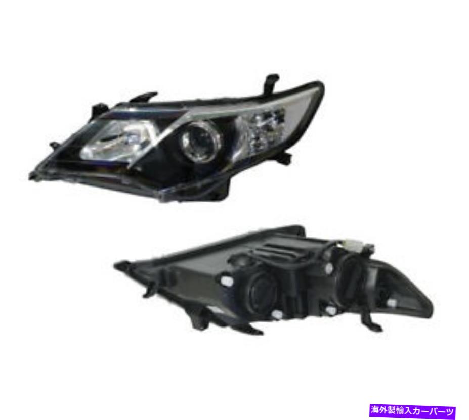 USヘッドライト Toyota Camry ASV50 / AVV50 12 / 2011-12 / 2014黒\u003d左 Headlight for Toyota Camry ASV50/AVV50 12/2011-12/2014 Black-LEFT【並行輸入品】