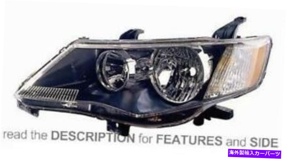 USヘッドライト LHDヘッドライト三菱アウトランダー2007-2010左側8301A160 LHD Headlight Mitsubishi Outlander 2007-2010 Left Side 8301A160【並行輸入品】
