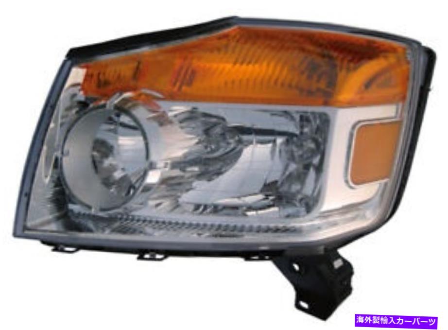 USヘッドライト 08-15日産アルマダの運転手のヘッドライトフロントランプ左 Headlight Front Lamp for 08-15 Nissan Armada Driver Left【並行輸入品】