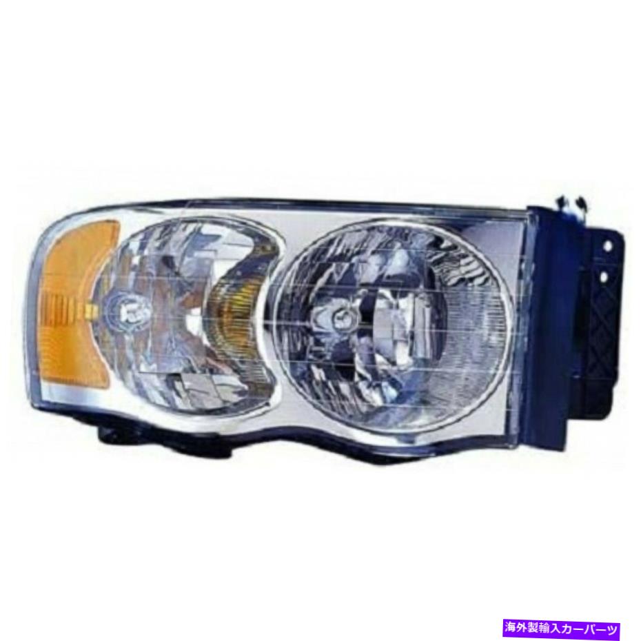 USヘッドライト FITS 2004 2005ドッジRAM 3500ヘッドライト旅客サイドCH2503161 Fits 2004 2005 DODGE RAM 3500 Headlight Passenger Side CH2503161【並行輸入品】
