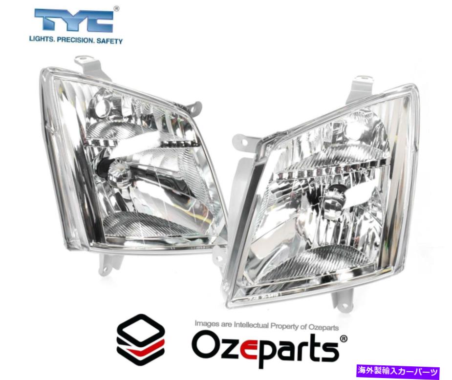 USヘッドライト Isuzu Ra Dmax D-Max 2006~2012用のペアLH + RHヘッドライトランプ（ノンプロジェクター） Pair LH+RH Head Light Lamp (Non Projector) For Isuzu RA Dmax D-Max 2006~2012【並行輸入品】