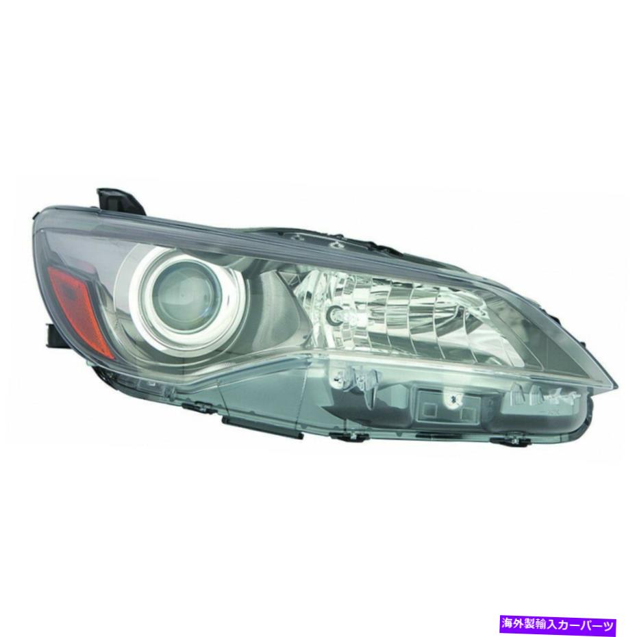USヘッドライト トヨタカムリヘッドライト2015年2016年2017年間のハロゲンハイブリッド For Toyota Camry Headlight 2015 2016 2017 Passenger Side Halogen Hybrid【並行輸入品】