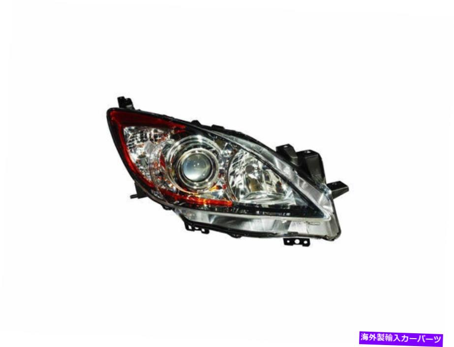USヘッドライト 2010-2013 Mazda 3ヘッドライトアセンブリ右 - 助手席側34362TJ 2011 For 2010-2013 Mazda 3 Headlight Assembly Right - Passenger Side 34362TJ 2011【並行輸入品】