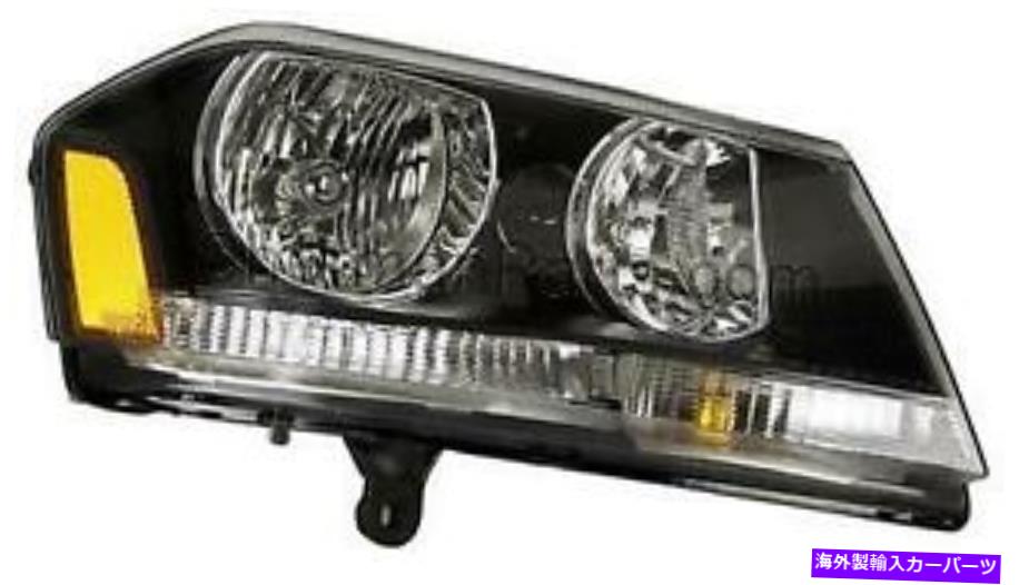 USヘッドライト 右手のヘッドランプアセンブリコンポジット（C）は競合室RT 08-14にフィット Right Hand Headlamp Assembly Composite (C) Fits Avenger Rt 08-14【並行輸入品】