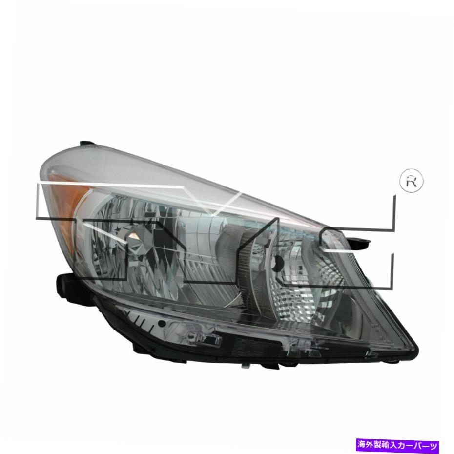 USヘッドライト TYC 20-9271-01-9 12-14トヨタヤリスのヘッドライトアセンブリ TYC 20-9271-01-9 Headlight Assembly For 12-14 Toyota Yaris【並行輸入品】