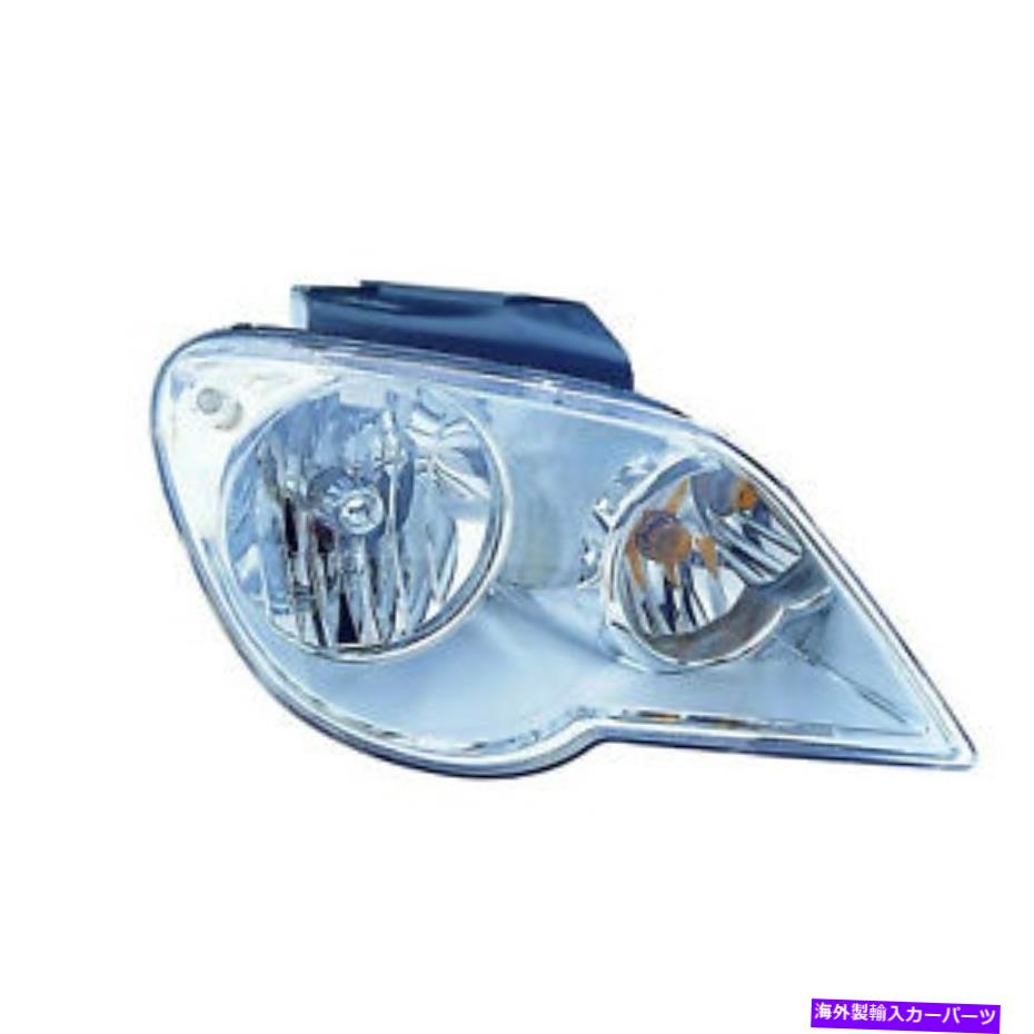 USヘッドライト 新しいプレミアムフィット助手席側ヘッドライトレンズハウジング5113060AE CAPA New Premium Fit Passenger Side Headlight Lens Housing 5113060AE CAPA【並行輸入品】