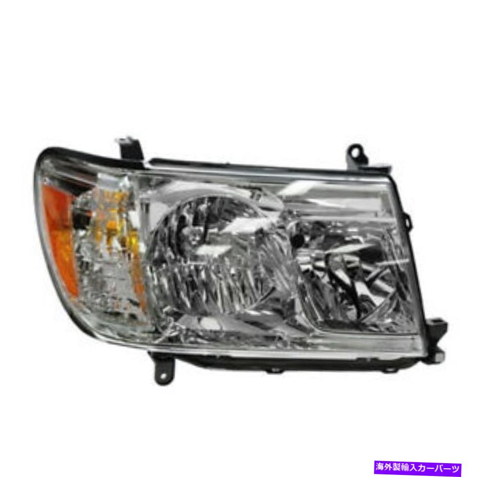 USヘッドライト 05-07ランドクルーザーヘッドライトヘッドランプフロントヘッドライトランプ右乗客 For 05-07 Land Cruiser Headlight Headlamp Front Head Light Lamp Right Passenger【並行輸入品】