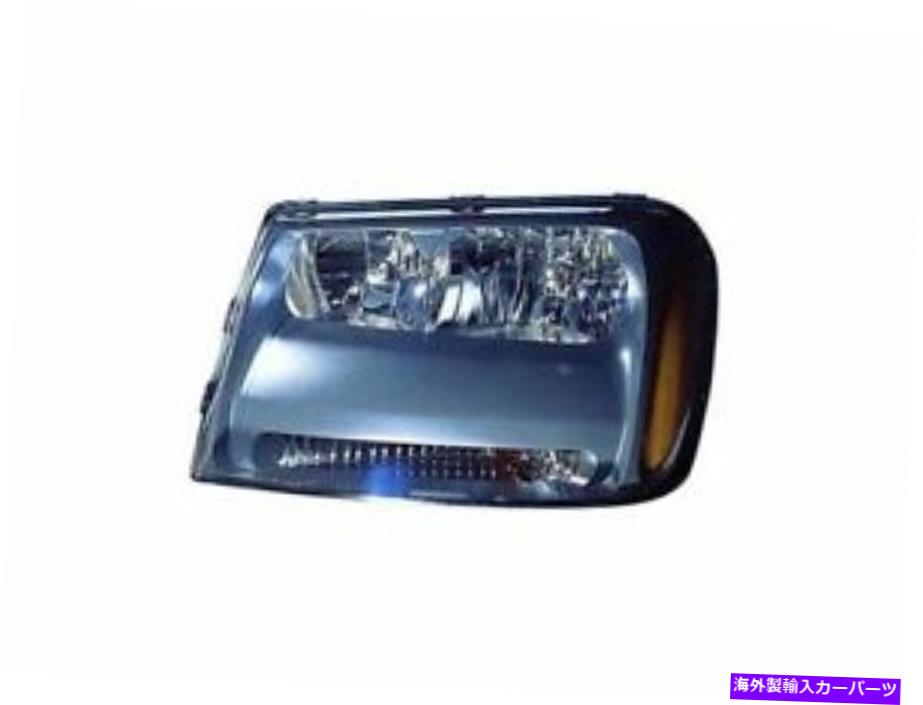 USヘッドライト 左 - 運転席側ヘッドライトアセンブリは、Chevy Trailblazer 2006-2009 18BHRKにフィット Left - Driver Side Headlight Assembly fits Chevy Trailblazer 2006-2009 18BHRK【並行輸入品】