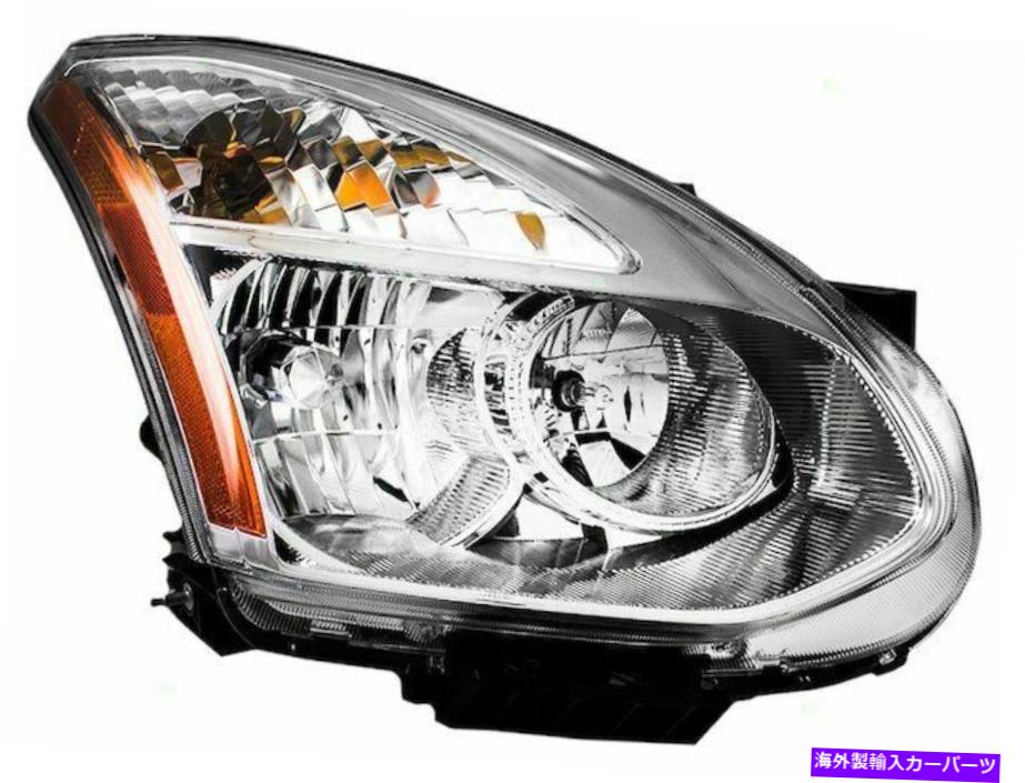 USヘッドライト 2008-2010日産ローグヘッドライトアセンブリ右ブロック93885MJ 2009 For 2008-2010 Nissan Rogue Headlight Assembly Right Brock 93885MJ 2009【並行輸入品】