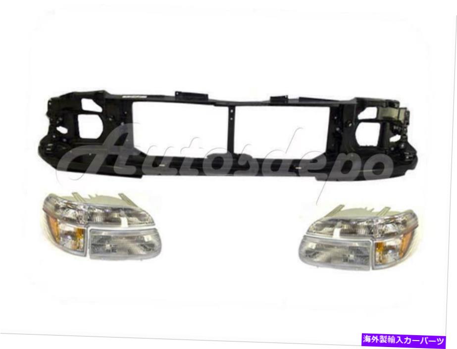 USヘッドライト Explorer 1995-1996のためのヘッダーマウントパネルヘッドライト信号ライト5ピース Header Mounting Panel Headlight Signal Light 5Pcs For Explorer 1995-1996【並行輸入品】