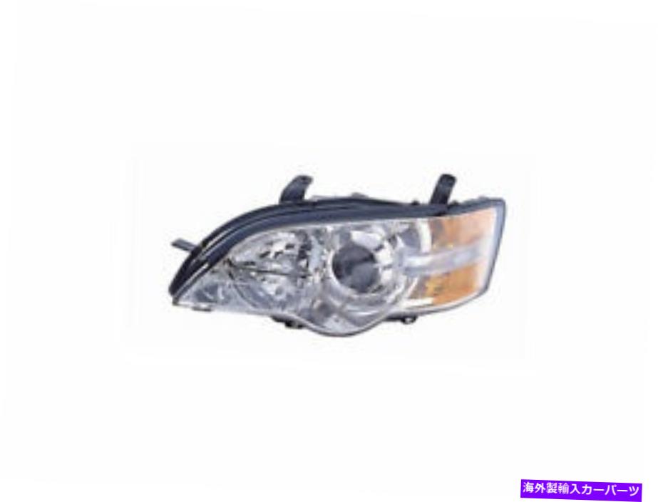 USヘッドライト 左 - 運転者側のヘッドライトアセンブリはレガシー2006-2007 Outback 37nhjxにフィット Left - Driver Side Headlight Assembly fits Legacy 2006-2007 Outback 37NHJX【並行輸入品】