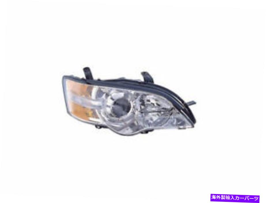 USヘッドライト 右 - 2006年から2007年のための乗客側のヘッドライトアセンブリSubaru Legacy W536Fn Right - Passenger Side Headlight Assembly For 2006-2007 Subaru Legacy W536FN【並行輸入品】