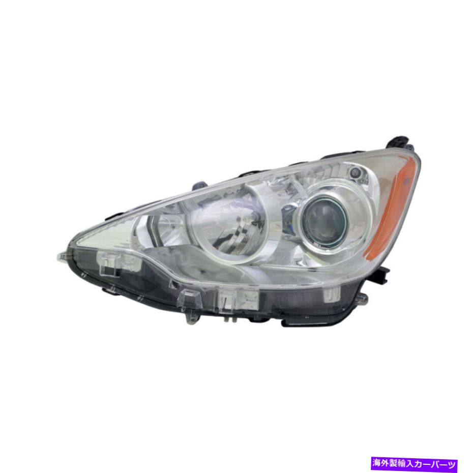 USヘッドライト ヘッドライトアセンブリ - 通常の左のTYC 20-9282-00 TOYOTA PRIUS C Headlight Assembly-Regular Left TYC 20-9282-00 fits 12-14 Toyota Prius C【並行輸入品】