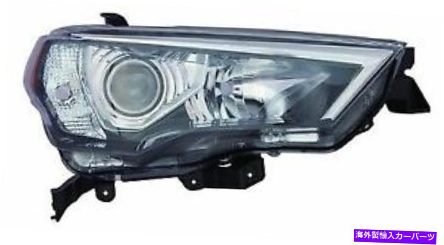USヘッドライト 2014年 - 2016年の旅客サイドトヨタ4Runnerフロントヘッドライトアセンブリ for 2014 - 2016 passenger side Toyota 4Runner Front Headlight Assembly【並行輸入品】