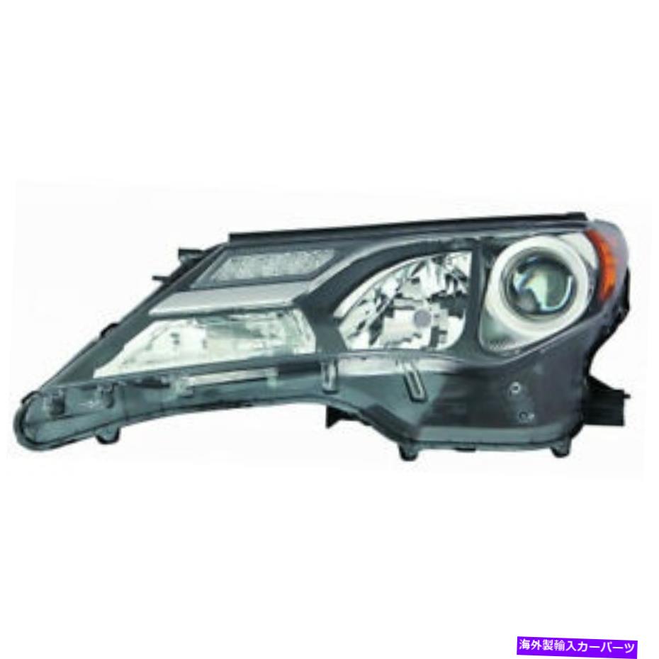 USヘッドライト トヨタRAV4ヘッドライトユニット2013 2014 2015ドライバーサイドTO2518147の場合 For Toyota RAV4 Headlight Unit 2013 2014 2015 Driver Side | For TO2518147【並行輸入品】