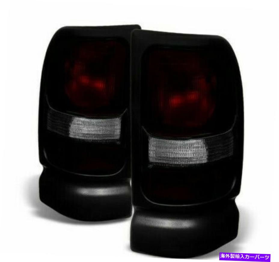 USヘッドライト 1994-2001 Dodge Ram 1500 2500 3500 3500 Smoke Tail Brake Light Lamsrh + LHセット For 1994-2001 Dodge Ram 1500 2500 3500 Smoke Tail Brake Lights LampsRH+LH Set【並行輸入品】