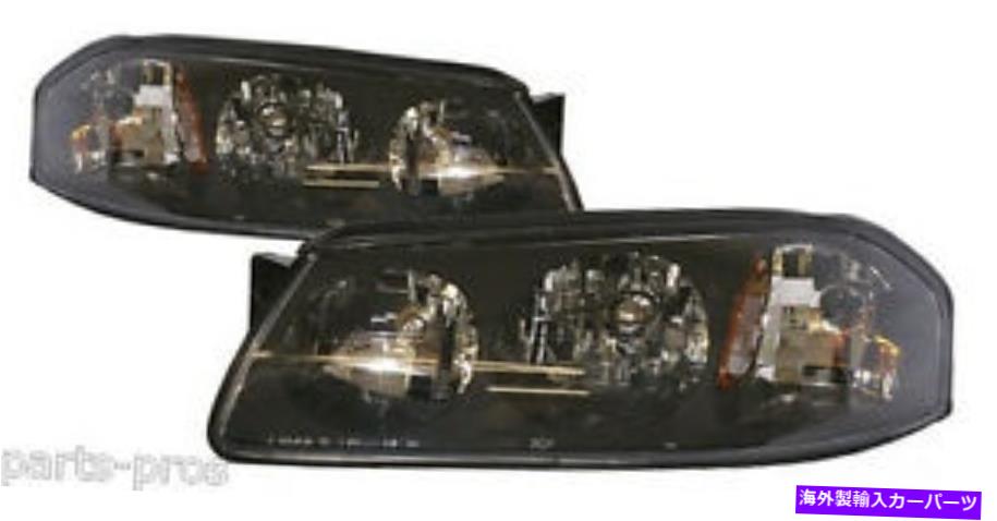 USヘッドライト 新しい交換用ヘッドライトアッセイペア/ 2000-03＆2004年初頭シボレーインパラ New Replacement Headlight Assy PAIR / FOR 2000-03 & EARLY 2004 CHEVROLET IMPALA【並行輸入品】