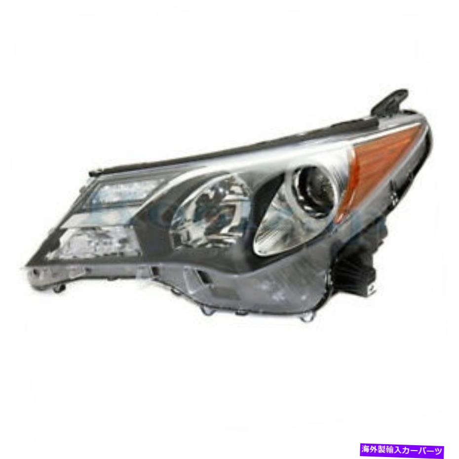 USヘッドライト フィット13 14 15 RAV4フロントヘッドライトヘッドランプハロゲンヘッドライトランプドライバ側 Fits 13 14 15 RAV4 Front Headlight Headlamp Halogen Head Light Lamp Driver Side【並行輸入品】