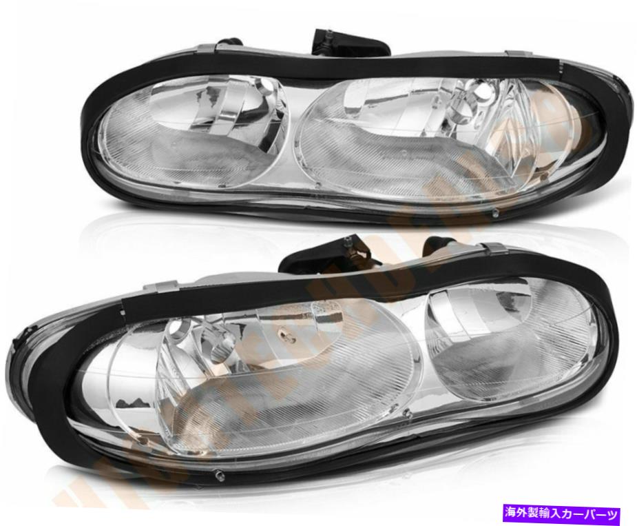 USヘッドライト ヘッドライトアセンブリ収集1998-2002シボレーカマロZ28 1ペア直接交換 Headlights Assembly Fits 1998-2002 Chevy Camaro Z28 One Pair Direct Replacement【並行輸入品】