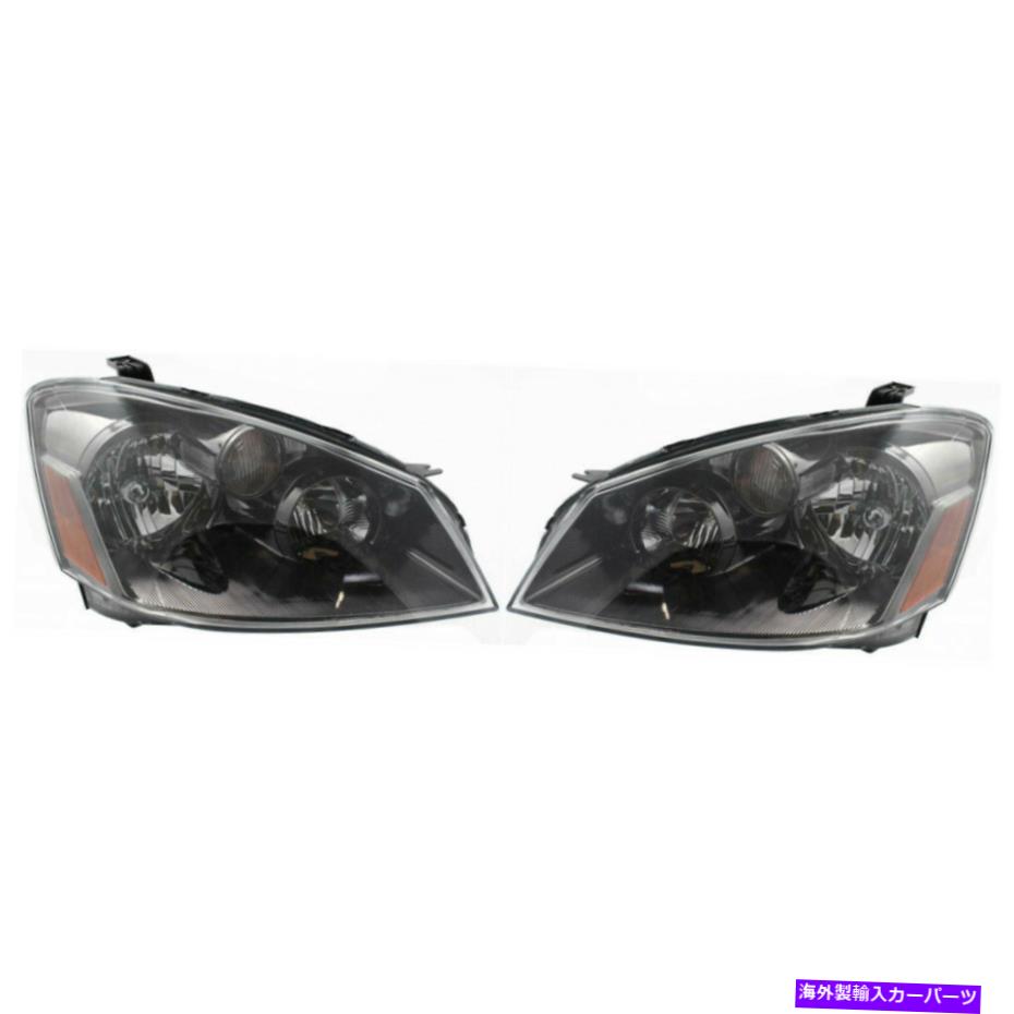 USヘッドライト Nissan Altima Headlight 2005 2006ペアLHとRH CAPA NI2502156 + NI2503156 For Nissan Altima Headlight 2005 2006 Pair LH and RH CAPA NI2502156 + NI2503156【並行輸入品】