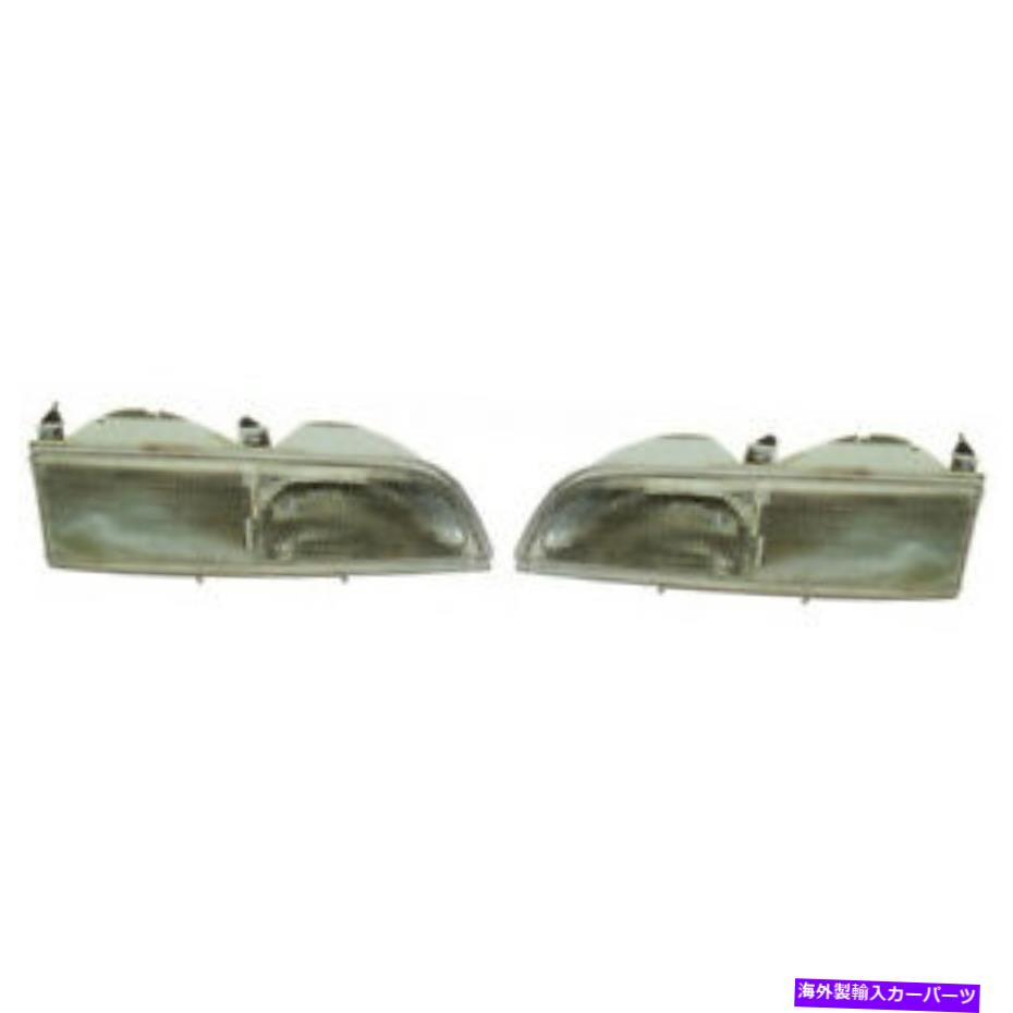 USヘッドライト FITS 1989-1993 FORD ThunderbirdヘッドライトペアFO2502115 Fits 1989-1993 Ford Thunderbird Head Lights Pair For FO2502115【並行輸入品】