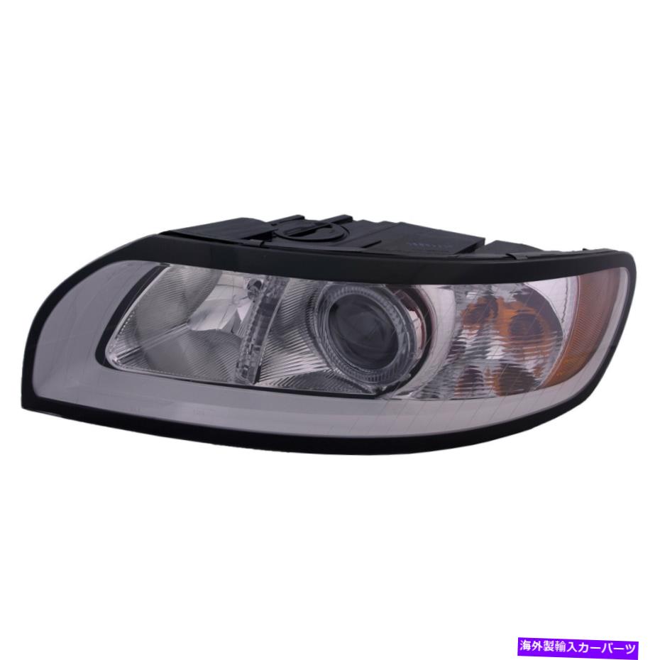 USヘッドライト ヘッドライトハロゲン左ドライバーフィット2008-2011 Volvo S40 / V50 Headlight Halogen Left Driver Fits 2008-2011 Volvo S40/V50【並行輸入品】